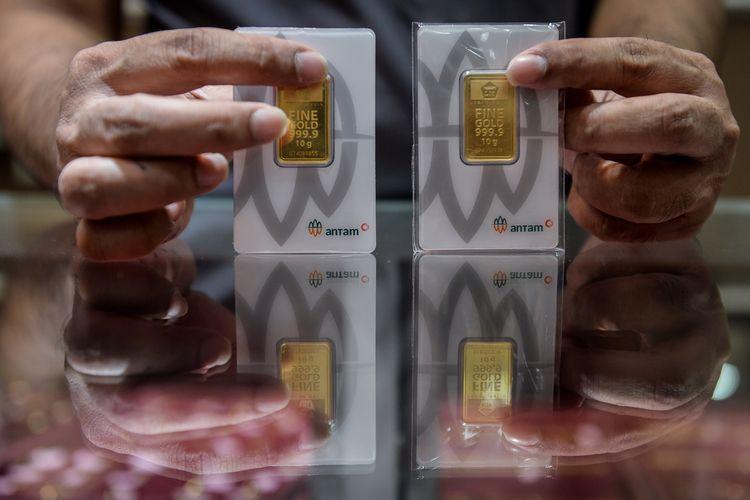 Harga Emas Antam Naik Rp 21.000, Tembus Rp 2,343 Juta per Gram