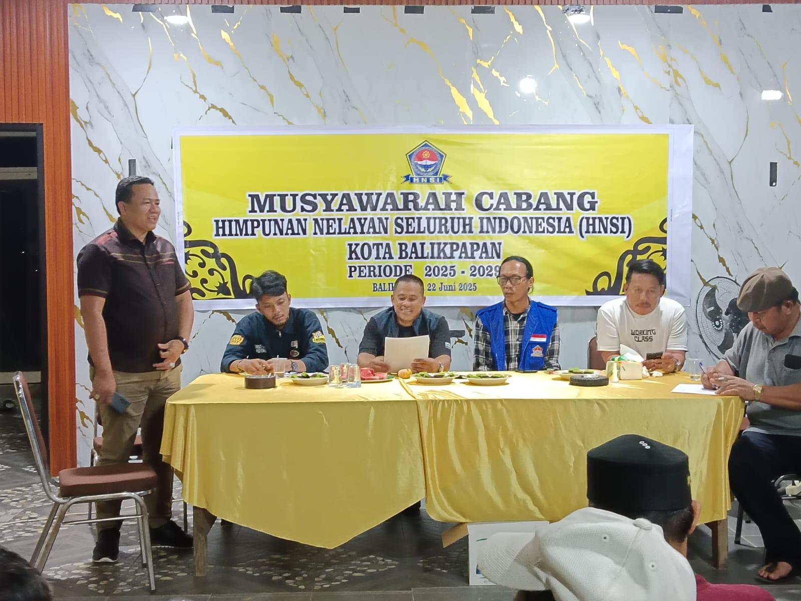 Gasali Terpilih sebagai Ketua DPC HNSI Balikpapan, Siap Perjuangkan Kesejahteraan Nelayan