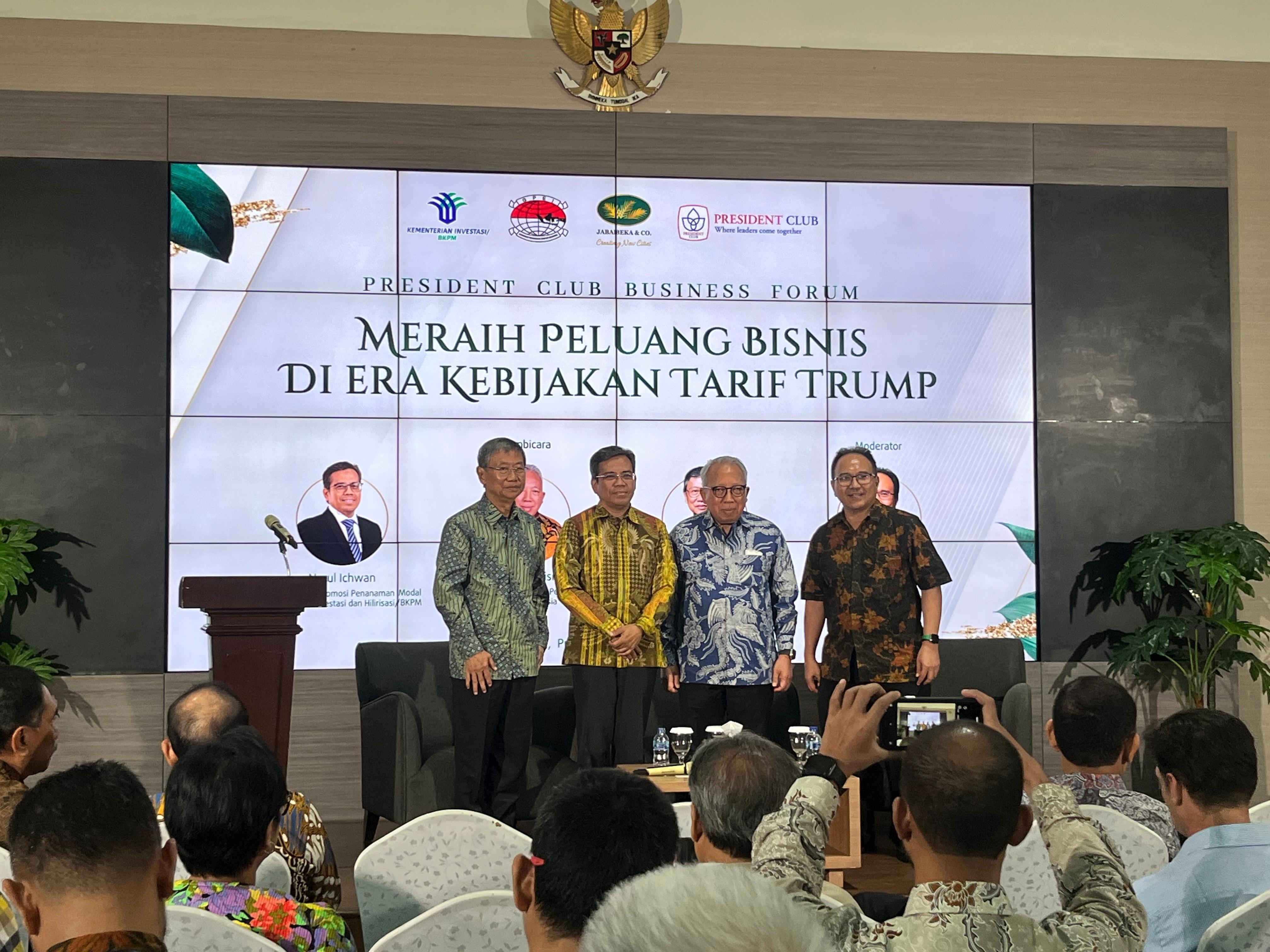 Benny Soetrisno Tegaskan Strategi Ekspor Nasional Hadapi Tarif Trump di President Club Business Forum
